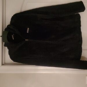 Women's S m Black Columbia Lightweight Fleece Zip Jacket